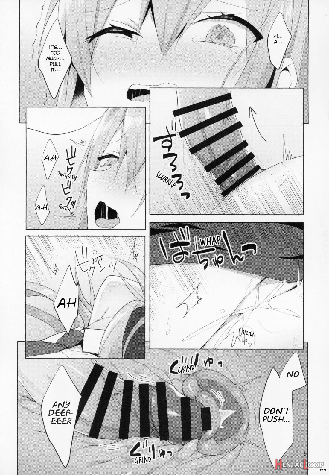 Hatsujou Usagi to Asa made Okusuri Koubi page 10