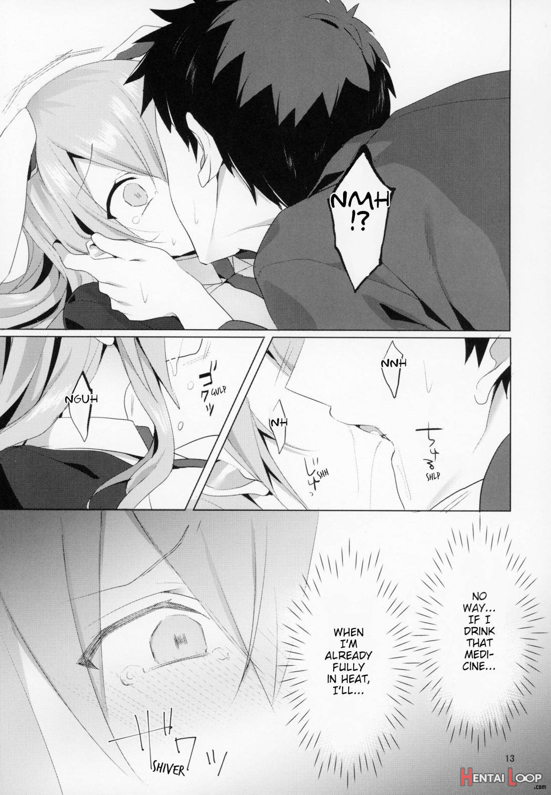 Hatsujou Usagi to Asa made Okusuri Koubi page 14