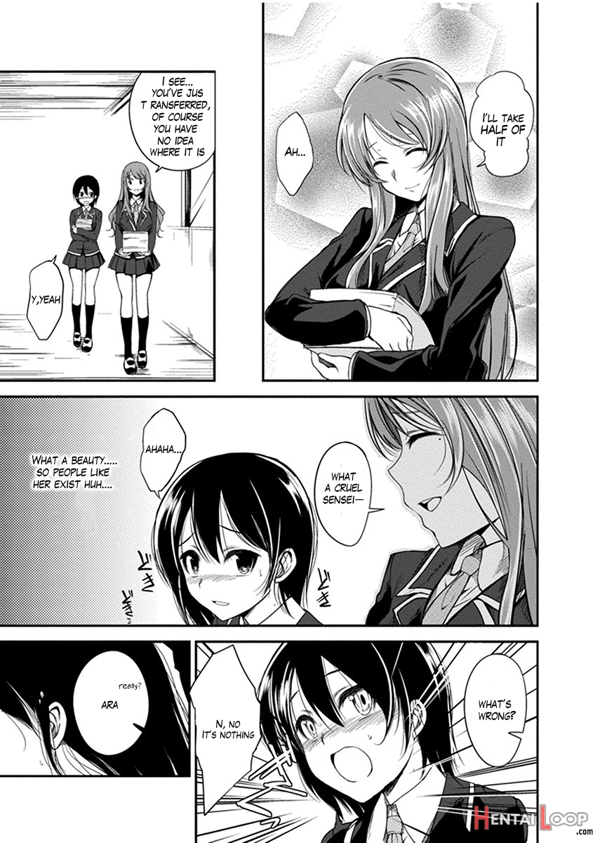 Hentai Seitokaishitsu ~binyuu Tenkousei X Otokonoko~ page 5