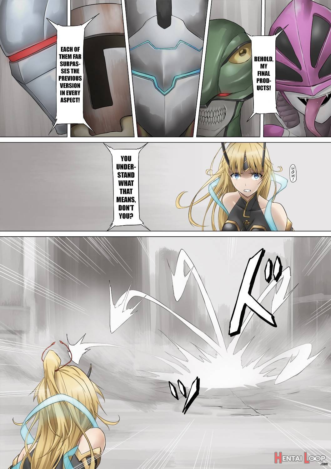 Heroine Violation: Swapped Between 5 Enemies page 12