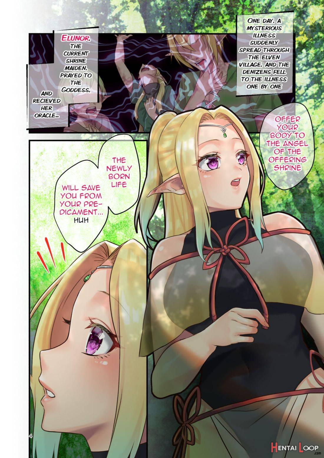 Houshi Shintaku -Tentacle Oracle- page 4