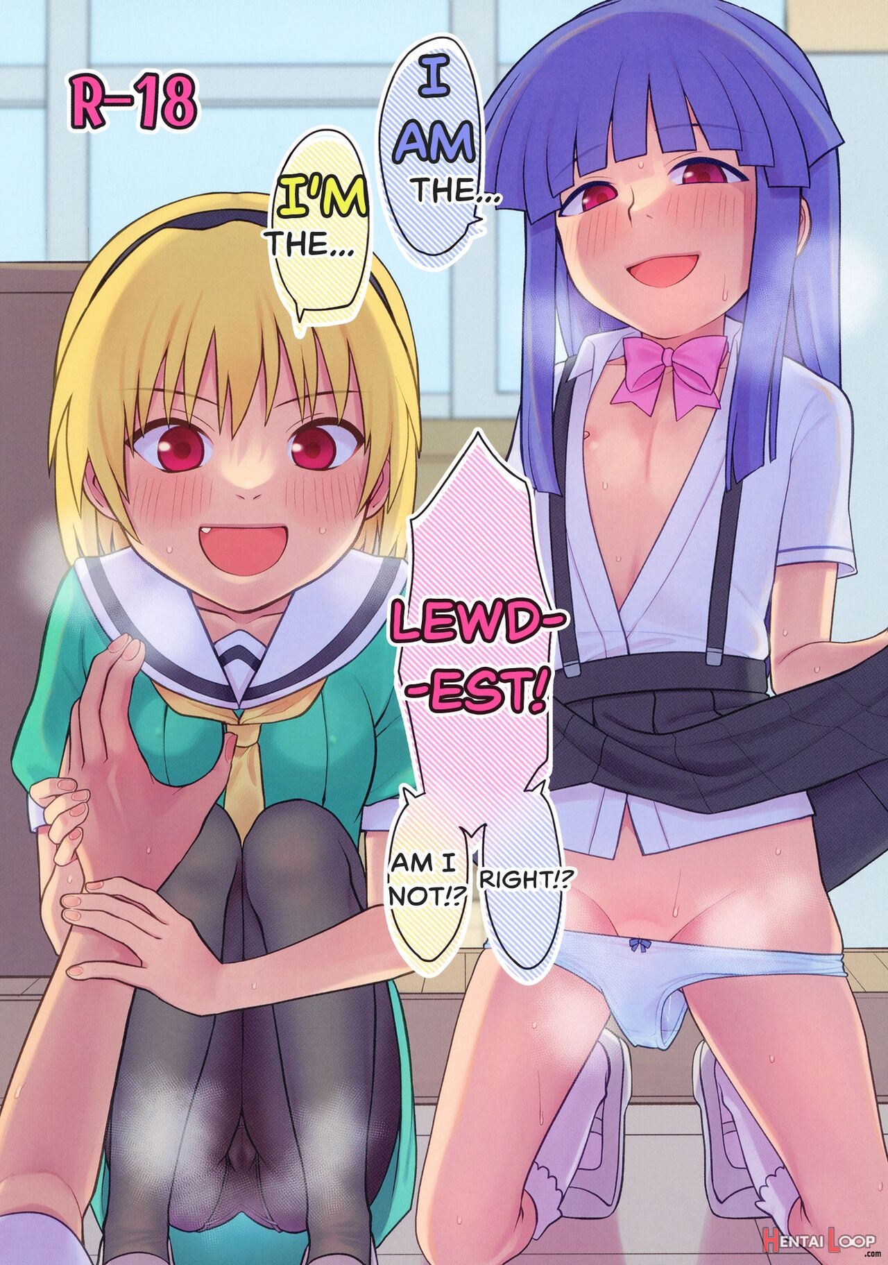 "i Am The..." "i'm The..." "lewdest!" "right!?" "am I Not!?" page 1