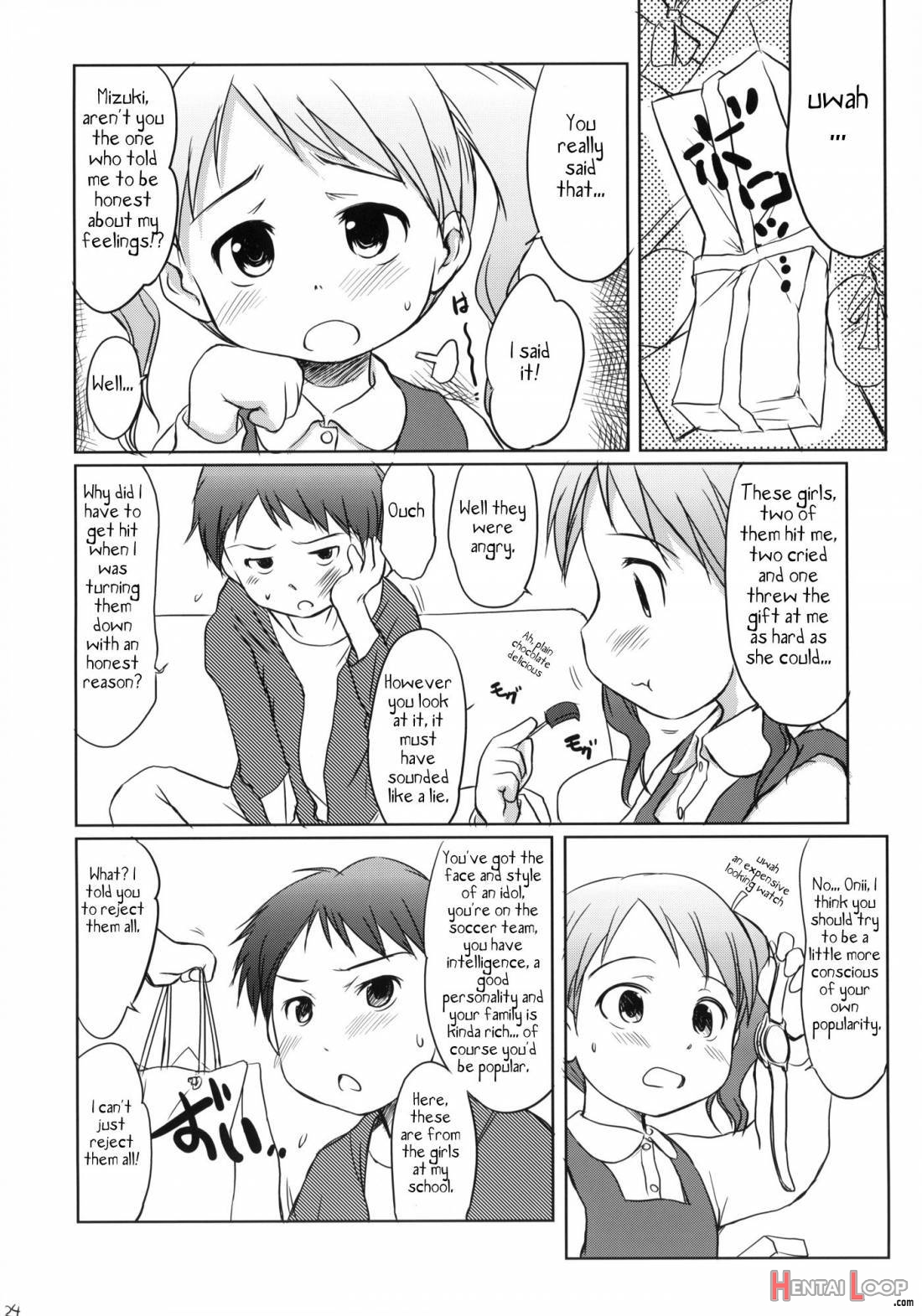 Imouto wa Minna Onii-chan ga Suki! page 23