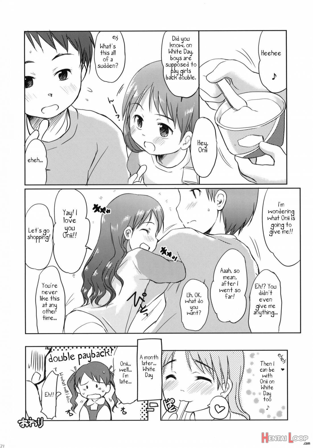 Imouto wa Minna Onii-chan ga Suki! page 33