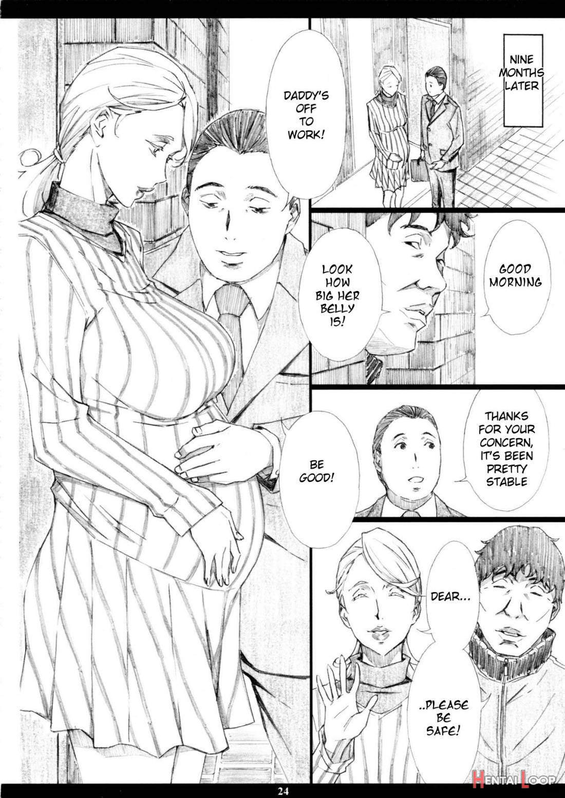 Jiman no Bijinzuma ga Tonari ni Sumu Kimoi Otoko ni Netorareteita no o Boku dake ga Shiranai page 23