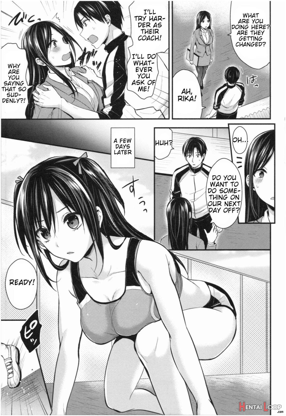 Joshi Rikujoubu Harem Training page 130