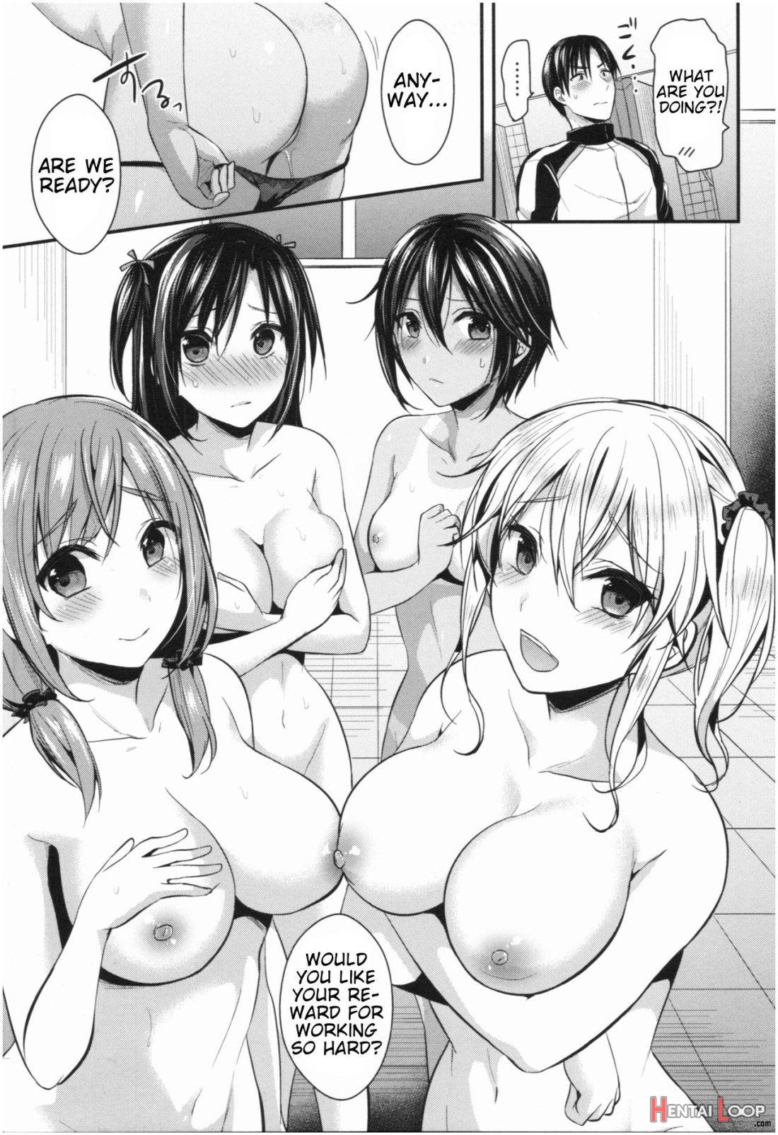 Joshi Rikujoubu Harem Training page 136