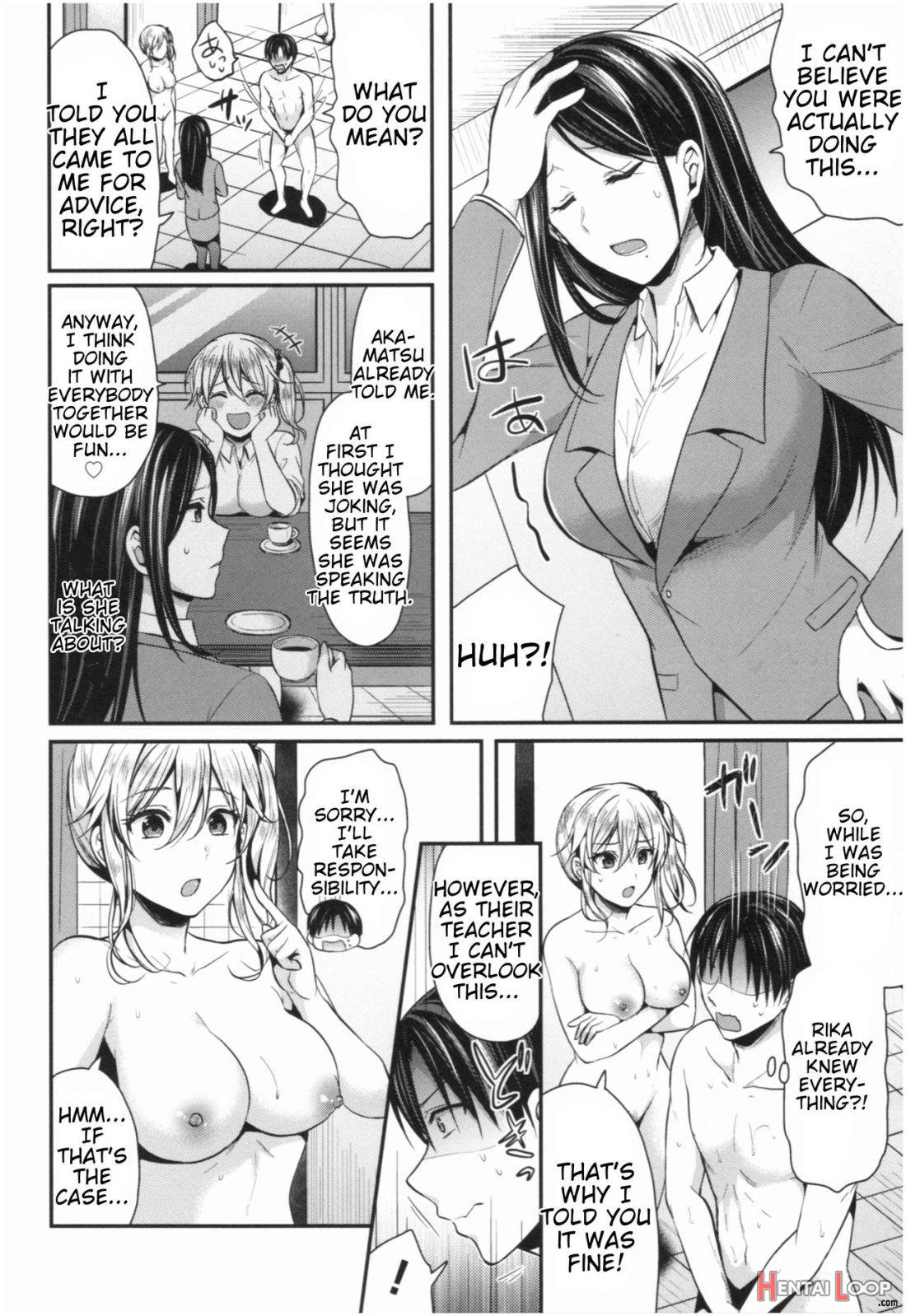 Joshi Rikujoubu Harem Training page 157