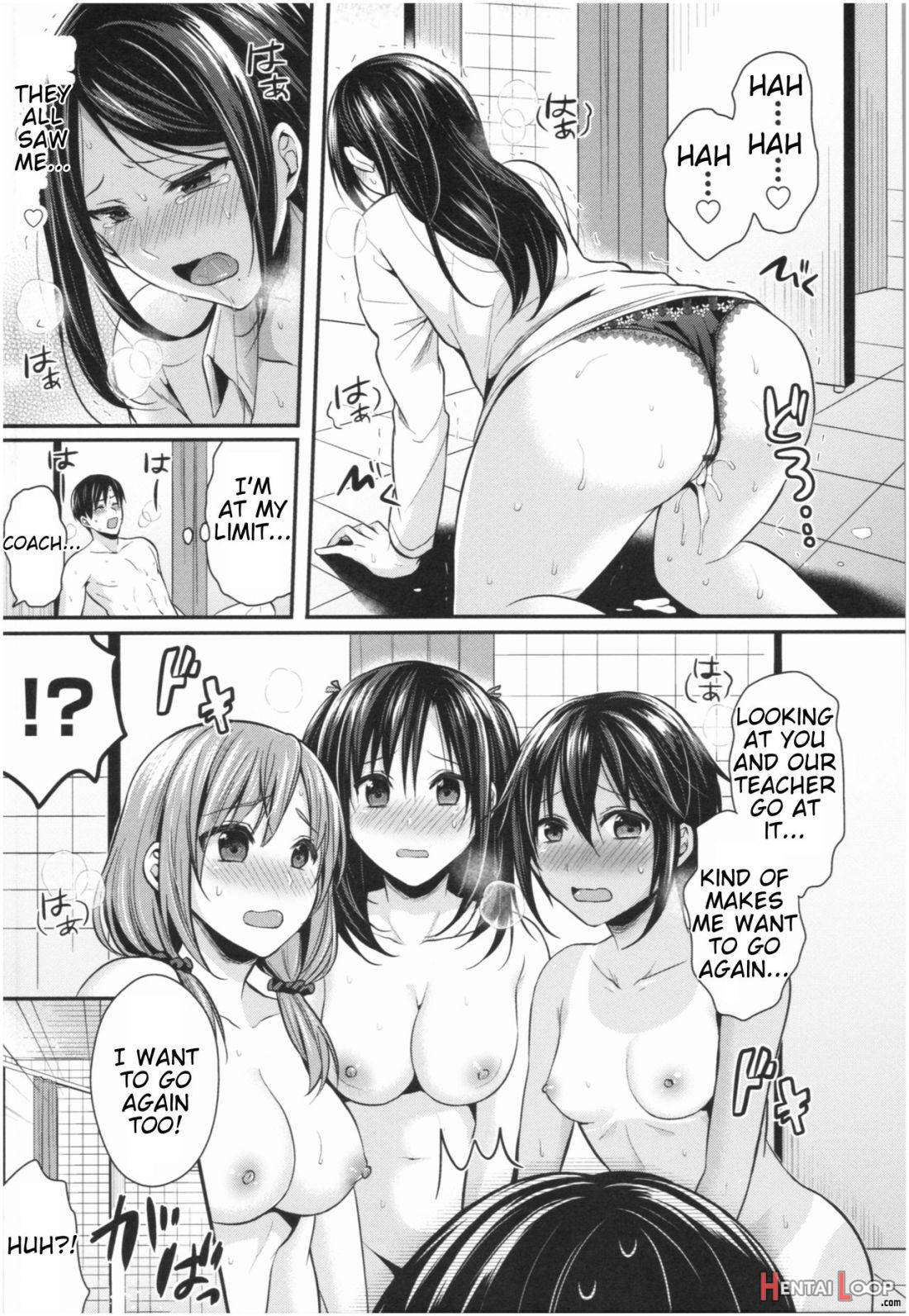 Joshi Rikujoubu Harem Training page 174