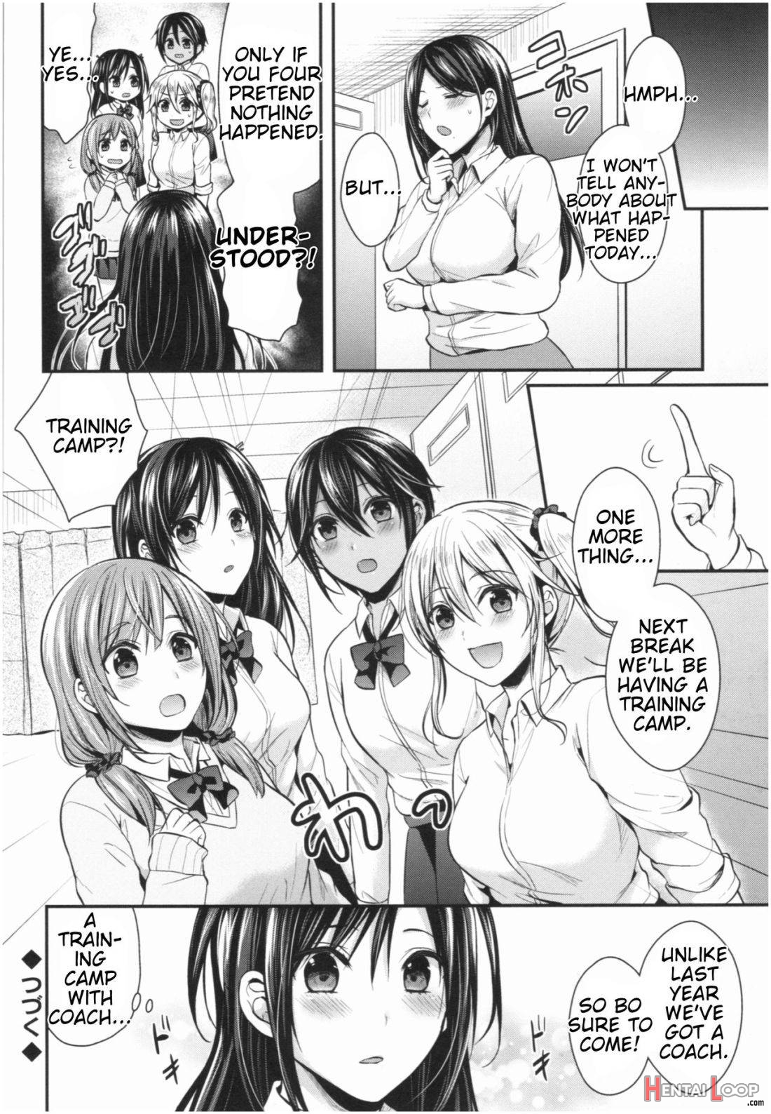 Joshi Rikujoubu Harem Training page 175