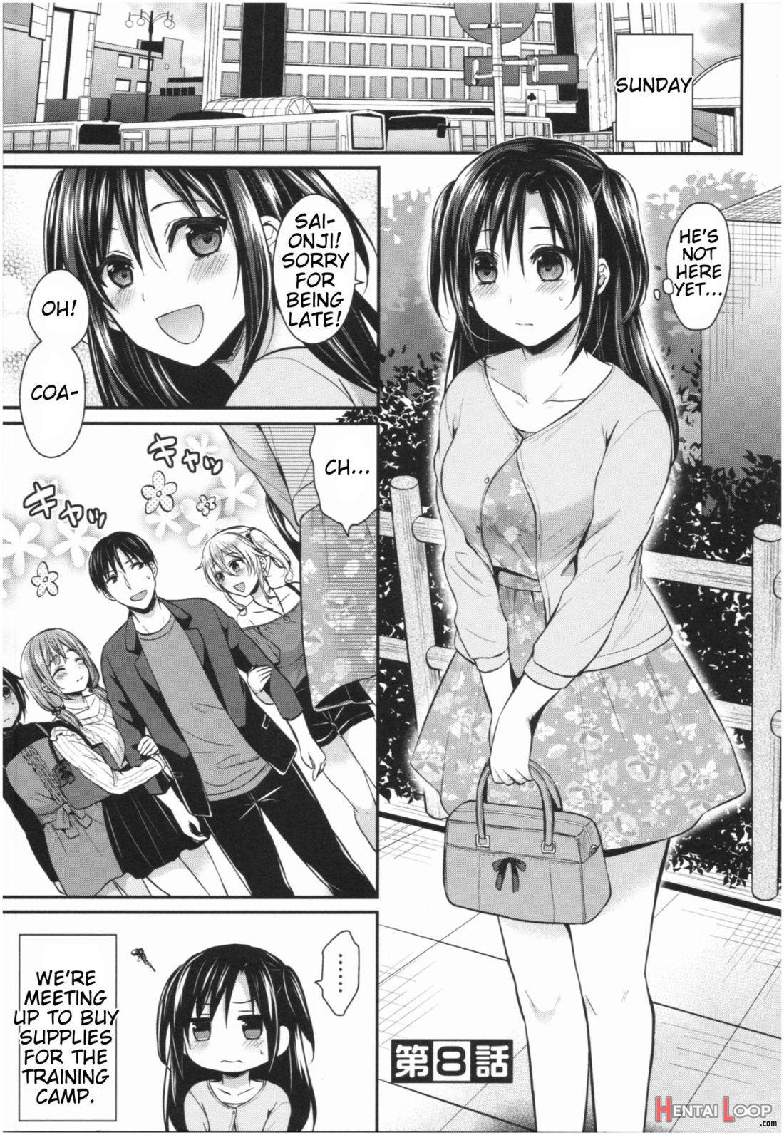 Joshi Rikujoubu Harem Training page 176