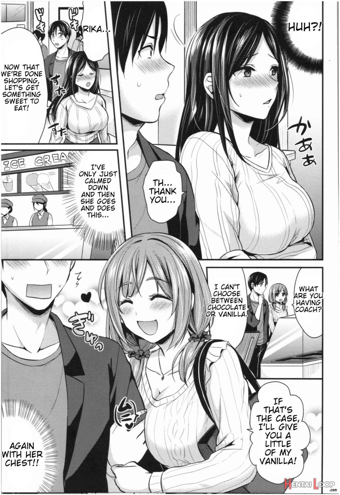 Joshi Rikujoubu Harem Training page 184