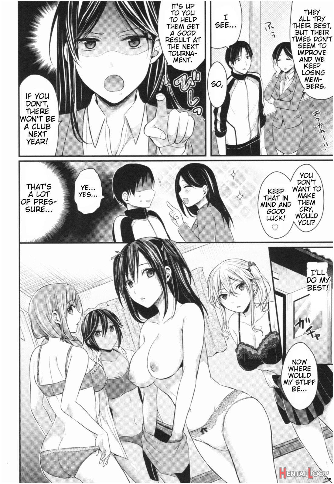 Joshi Rikujoubu Harem Training page 9