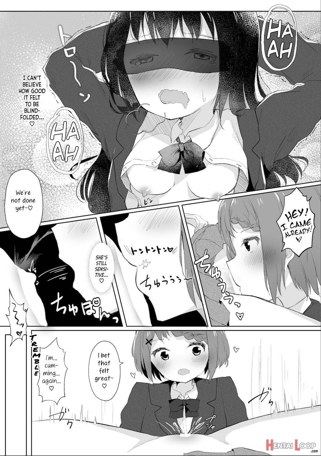 Jugyouchuu ni RemoCon Rotor Tsukerareta Okaeshi ni Kousoku Les Sex Suru Hanashi page 42