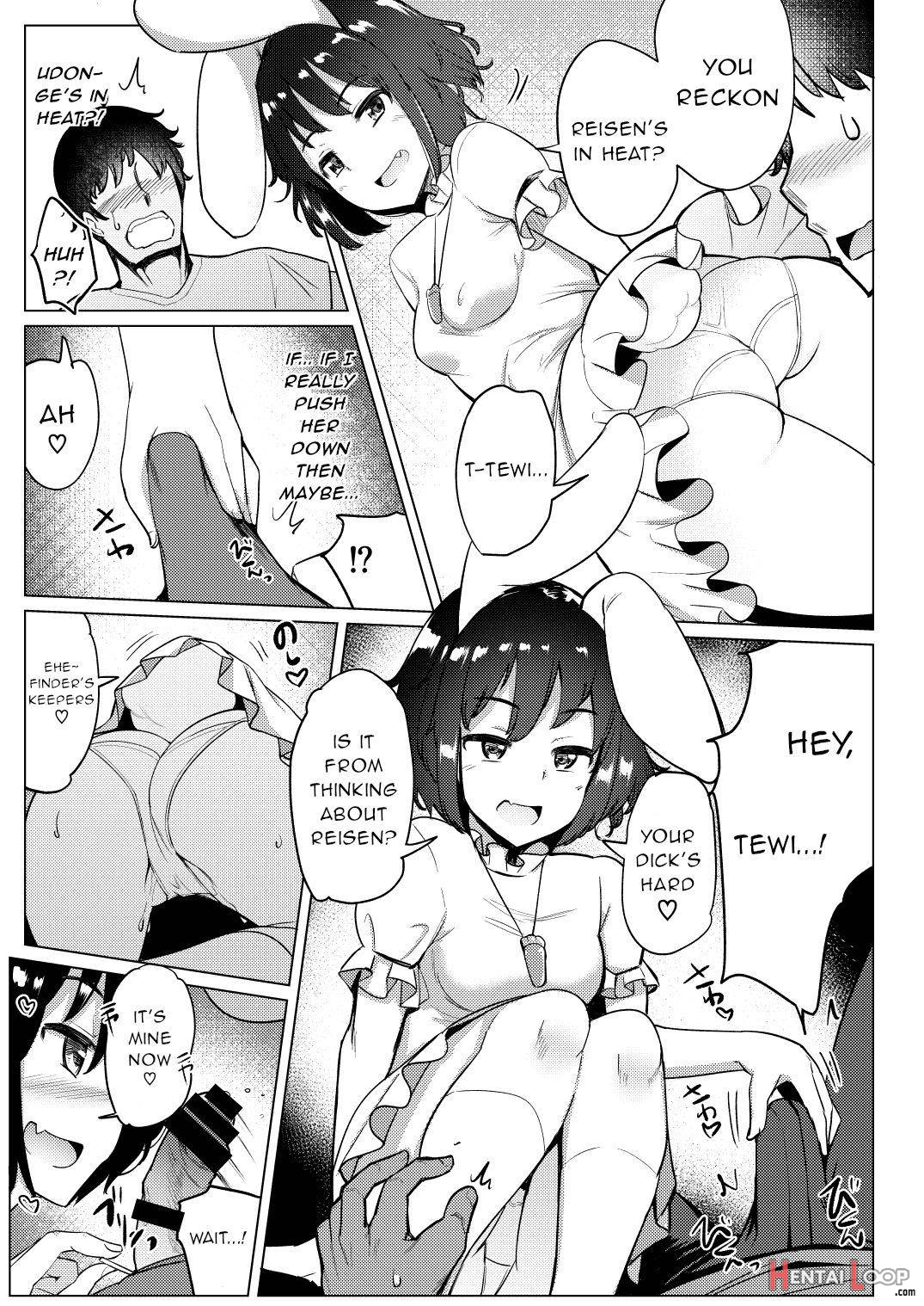 Kanojo ga Hatsujouki nanoni Uwaki Shite Tewi-chan to Sex Shita page 5