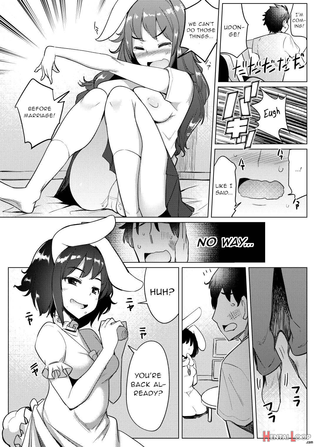 Kanojo ga Hatsujouki nanoni Uwaki Shite Tewi-chan to Sex Shita page 8