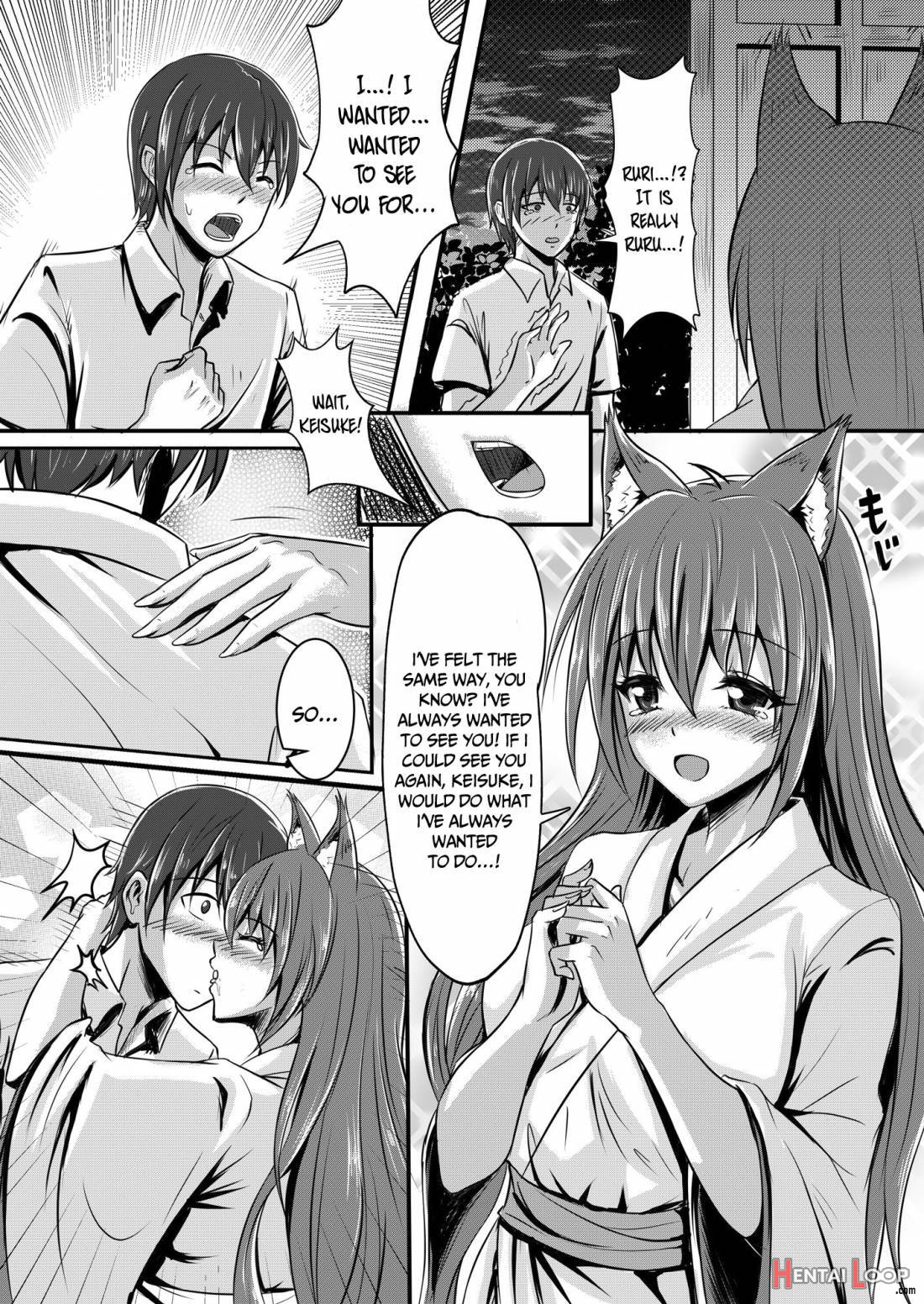 Kitsune no Hanayome ~ Kami-sama ga Kanojo ni Bakete Boku to Ecchi!? page 9