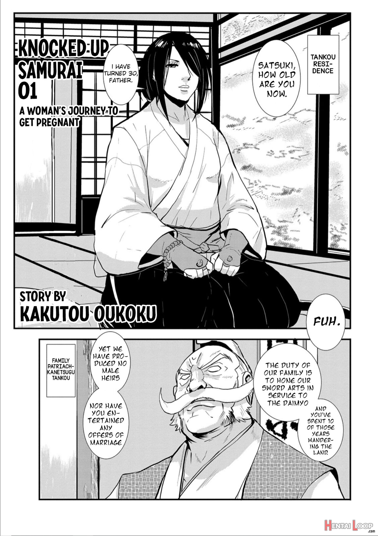 1280px x 1813px - Knocked Up Samurai 01: A Woman's Journey To Get Pregnant (by Kakutou  Oukoku) - Hentai doujinshi for free at HentaiLoop