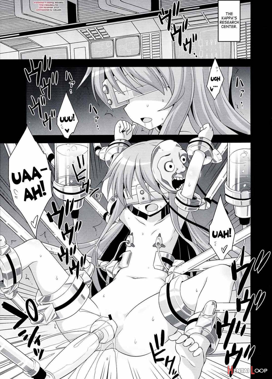 Kokoro Ryoujoku Kousoku! Rinkan!! Kikaikan!!! page 2