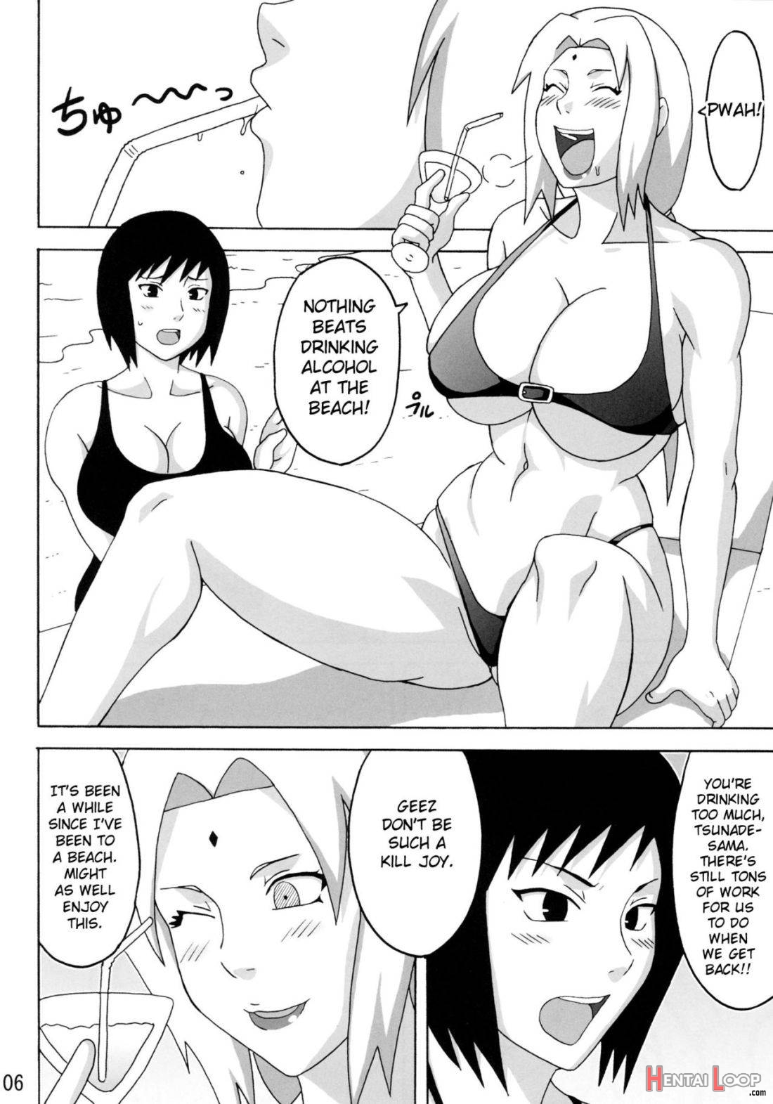 Konoha Girls In The Beach page 4