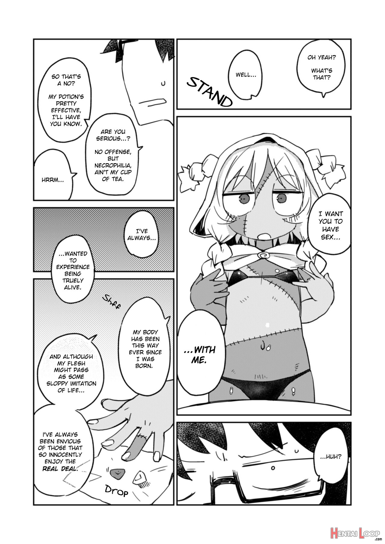 Kouhai-chan The Mono-eye Girl #4 page 13