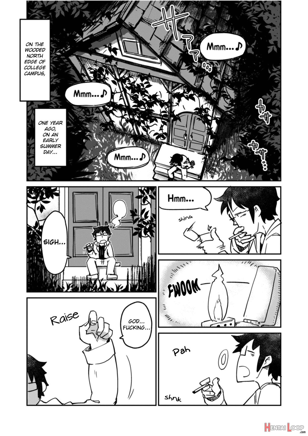 Kouhai-chan The Mono-eye Girl #4 page 4