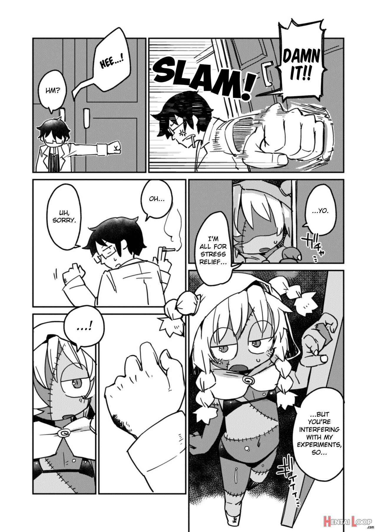 Kouhai-chan The Mono-eye Girl #4 page 5