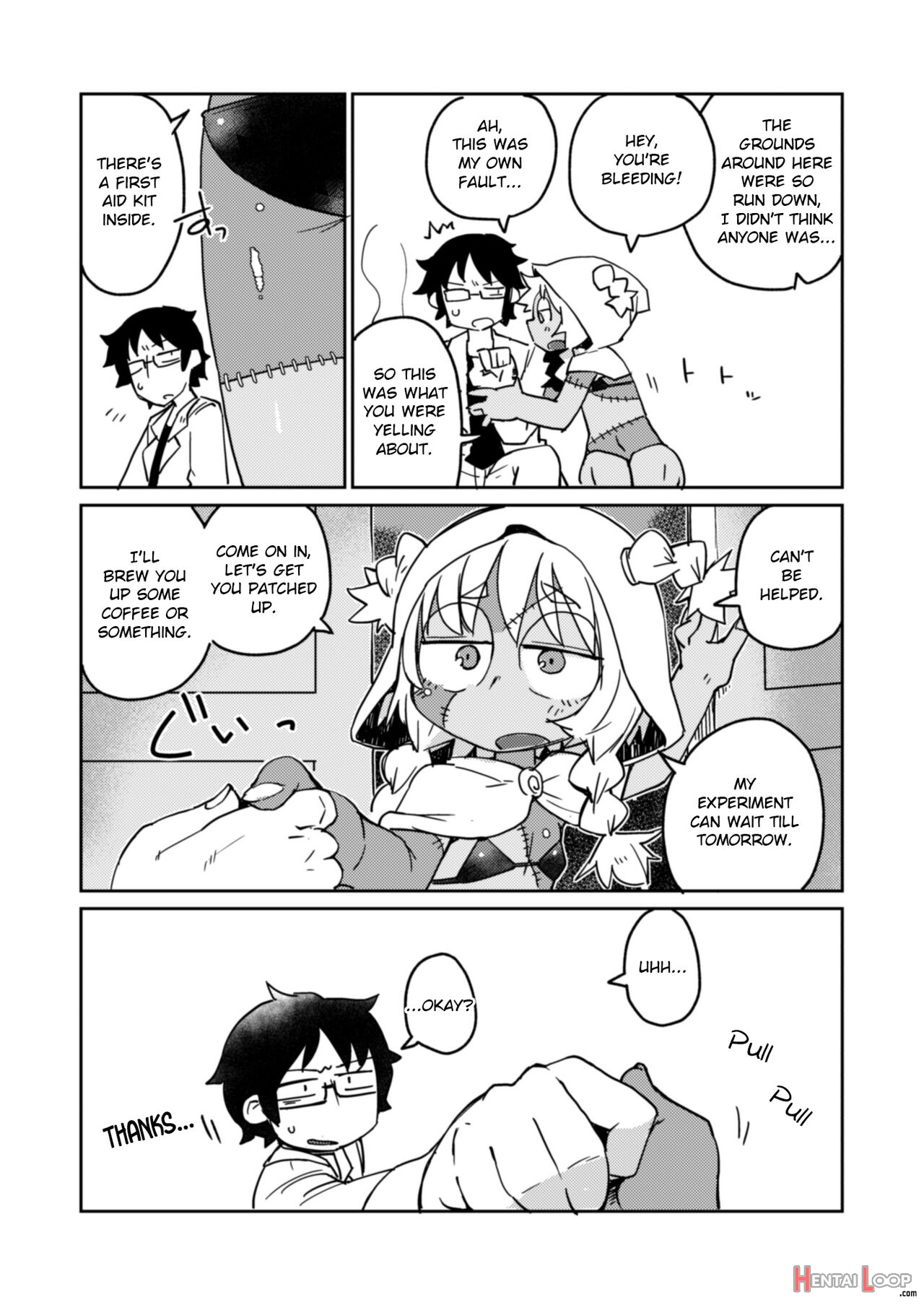 Kouhai-chan The Mono-eye Girl #4 page 6