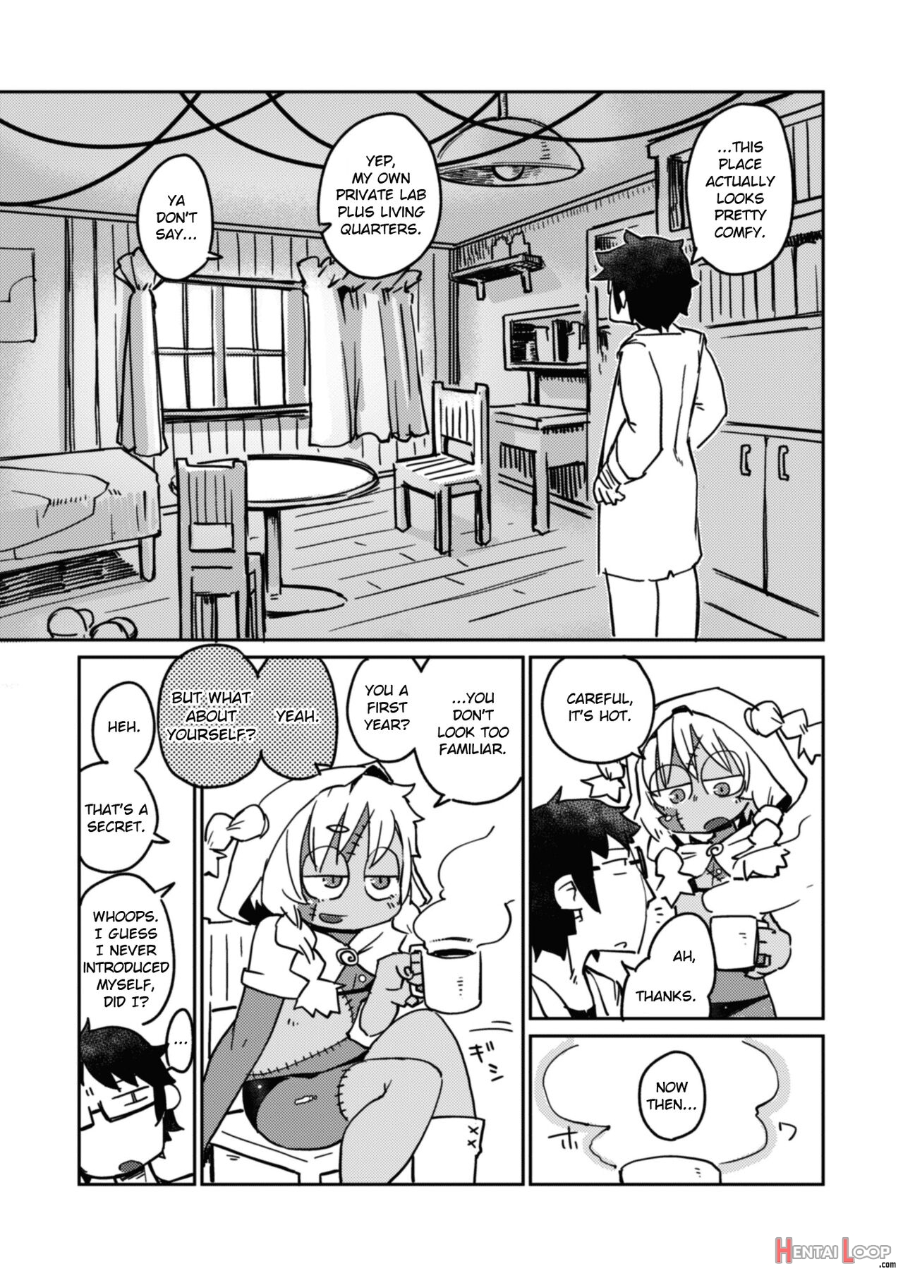 Kouhai-chan The Mono-eye Girl #4 page 8