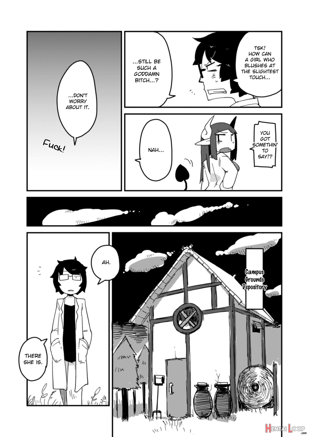 Kouhai-chan The Mono-eye Girl page 14