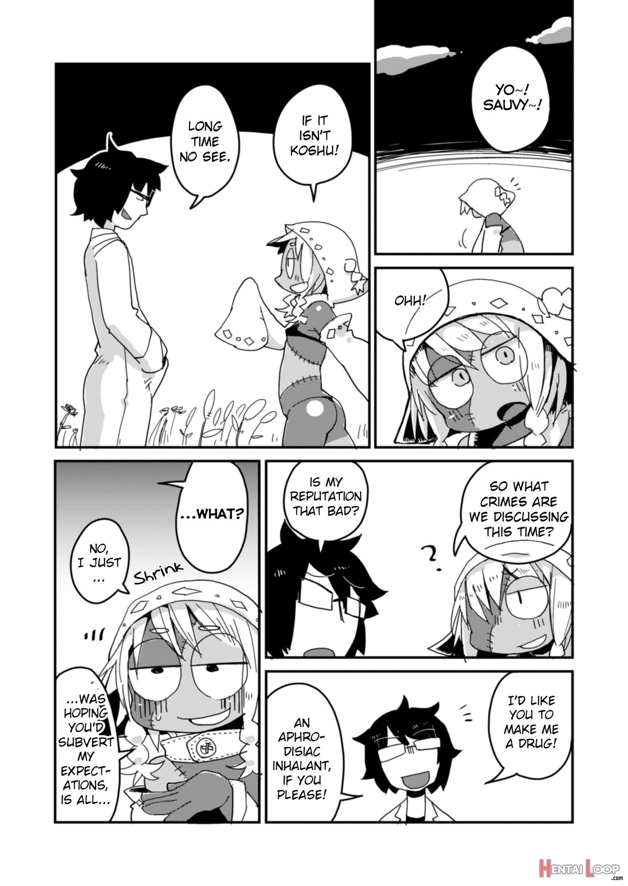 Kouhai-chan The Mono-eye Girl page 15