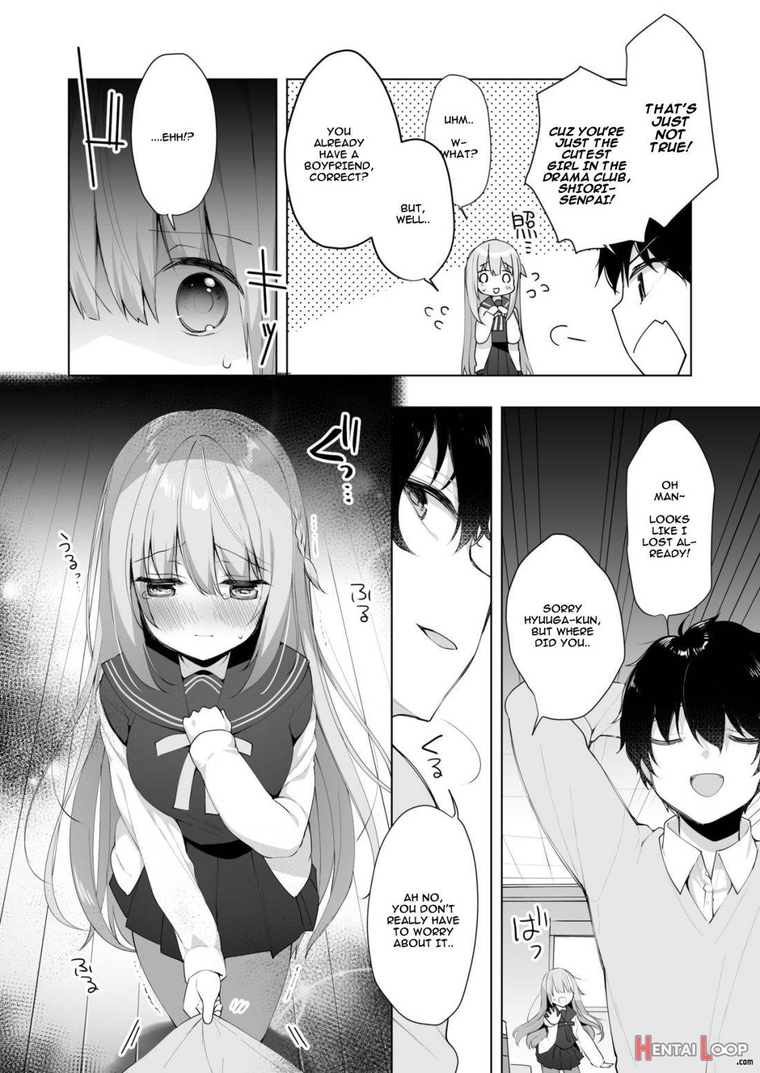 Kouhai Danshi ni Netorare SEX ~Sourou Kareshi ja Monotarinai~ page 7