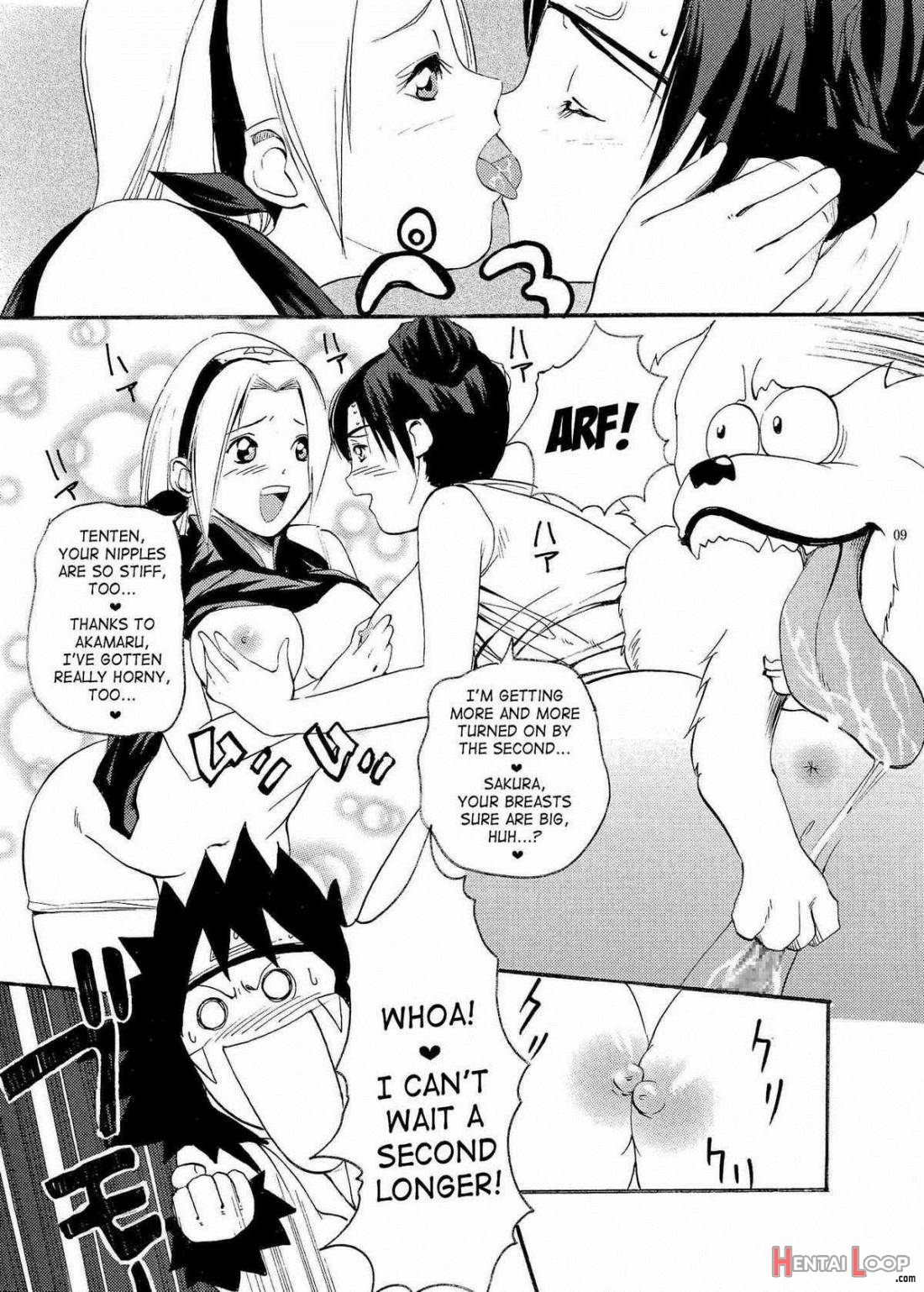 Kunoichi Hatsujouchuu!! page 8