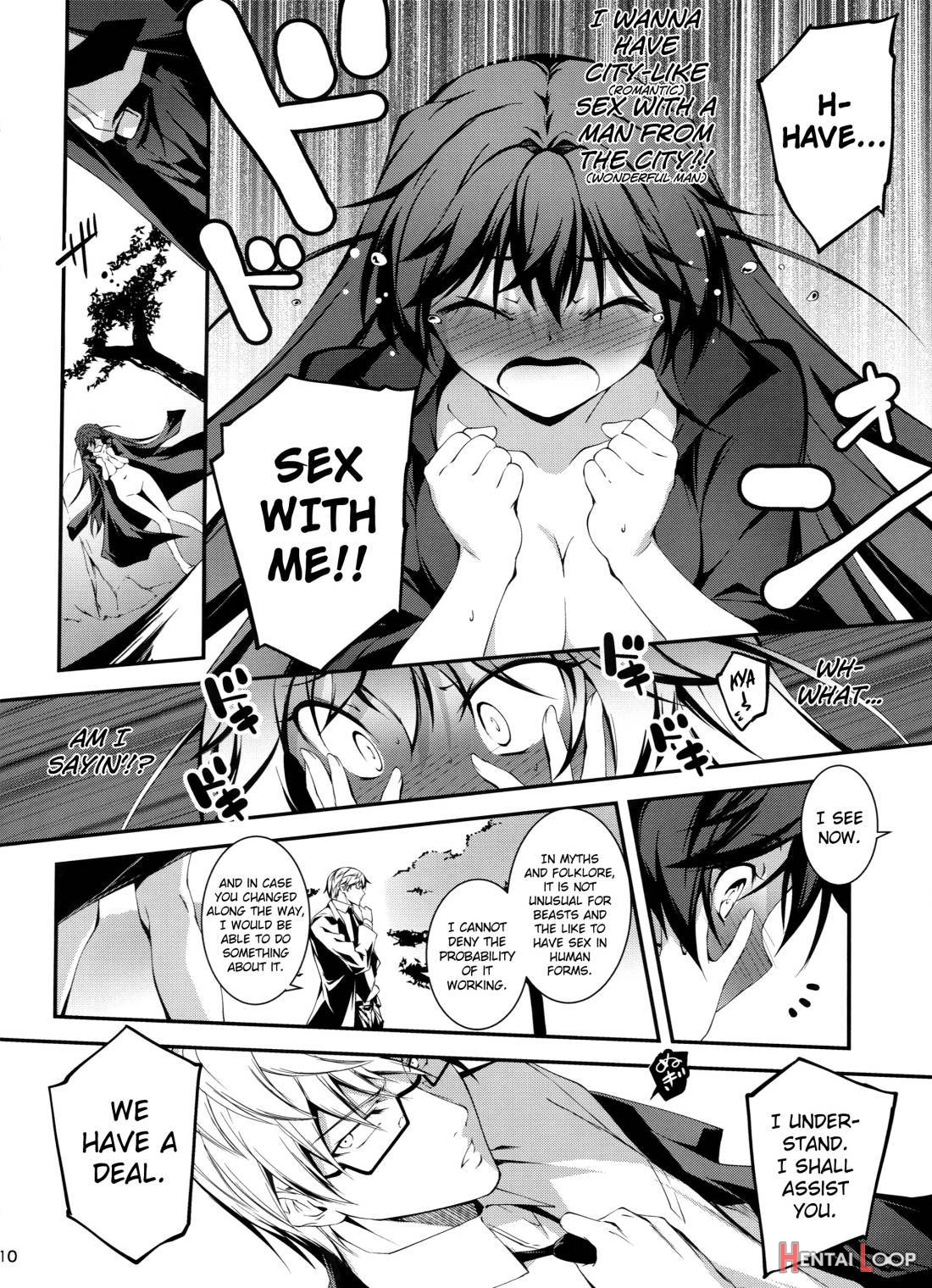 Kuro no Ryman to Ryuu Musume Indra page 9