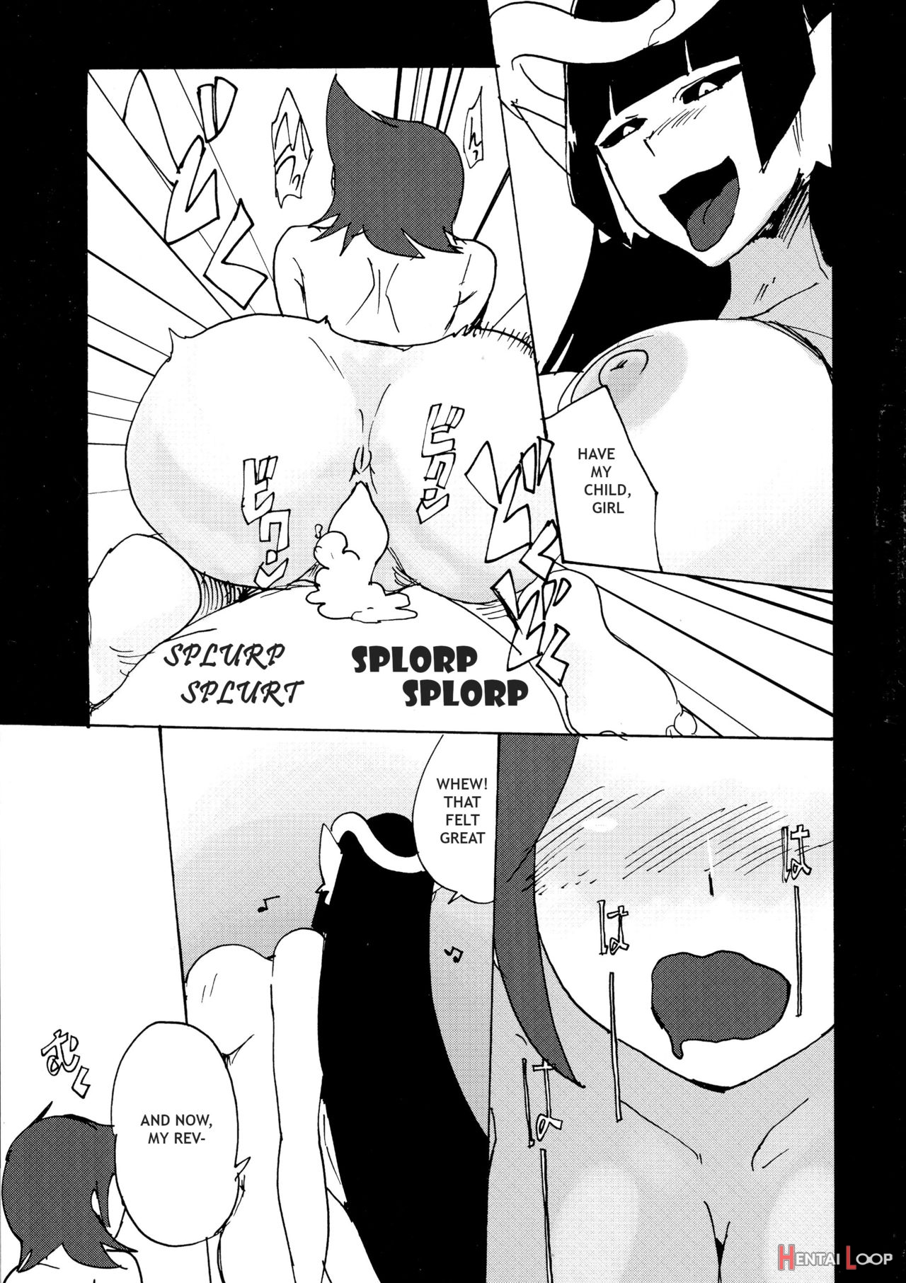 Lady Hero Vs Futanari Lamia page 17