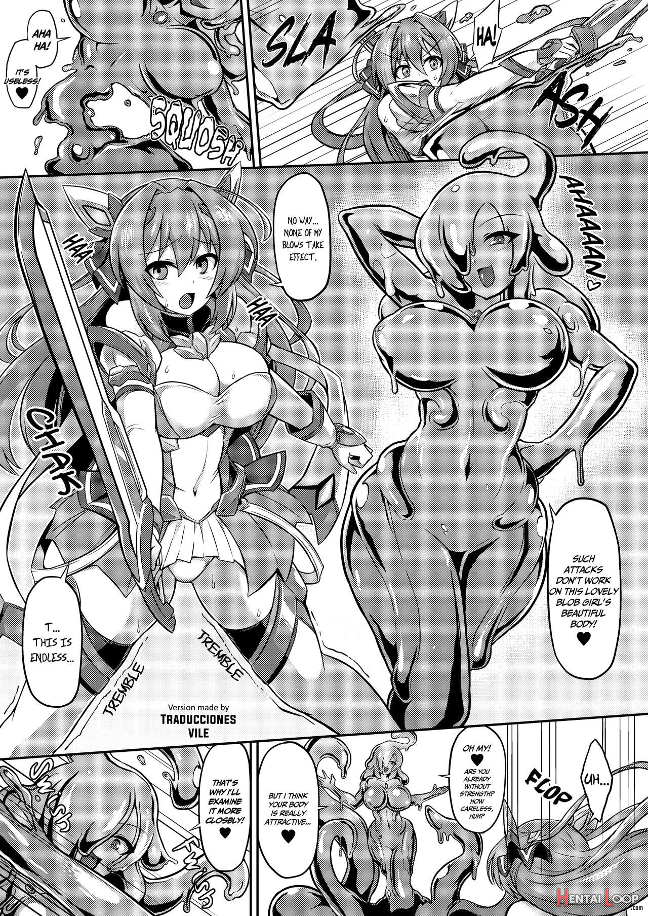 Light-winged Warrior Princess Exs-tia 3 - Bonus Booklet Manga =vile= page 2