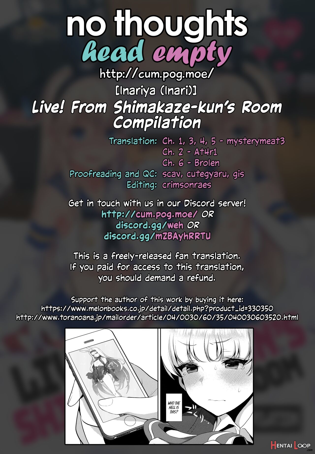 Live! From Shimakaze-kun's Room Compilation page 118