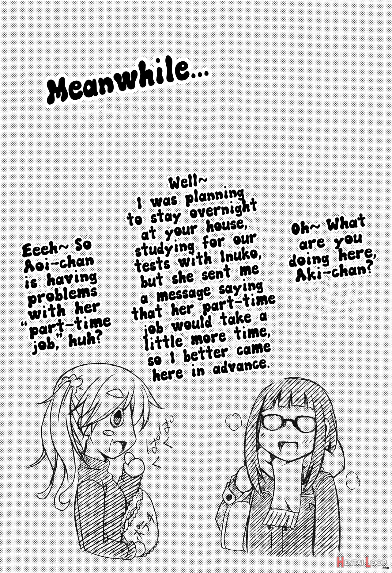 Lovey-dovey Part-time Job With Inuyama Aoi-chan page 17