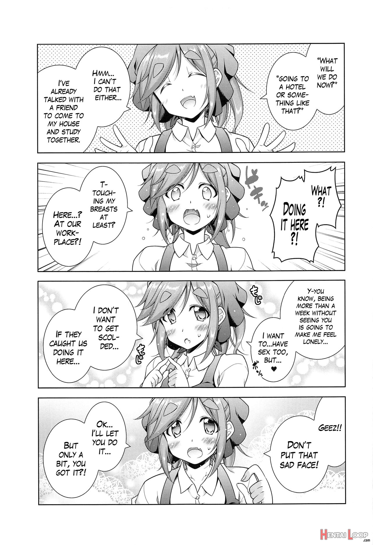 Lovey-dovey Part-time Job With Inuyama Aoi-chan page 5