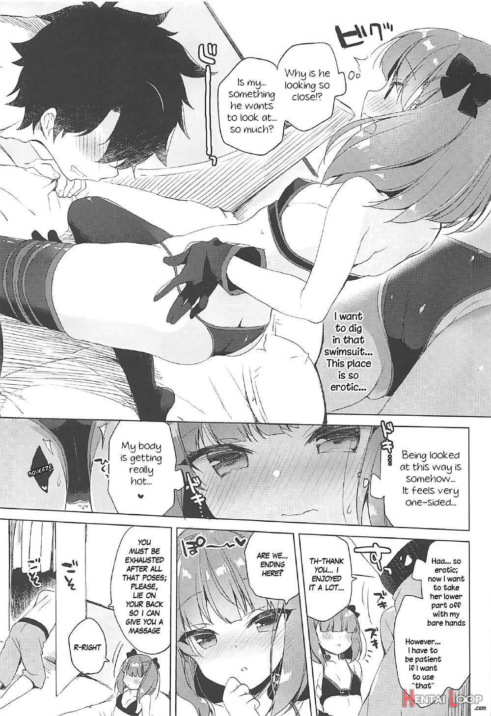 Mizugi Helena ga Shoukan Dekinai! page 8
