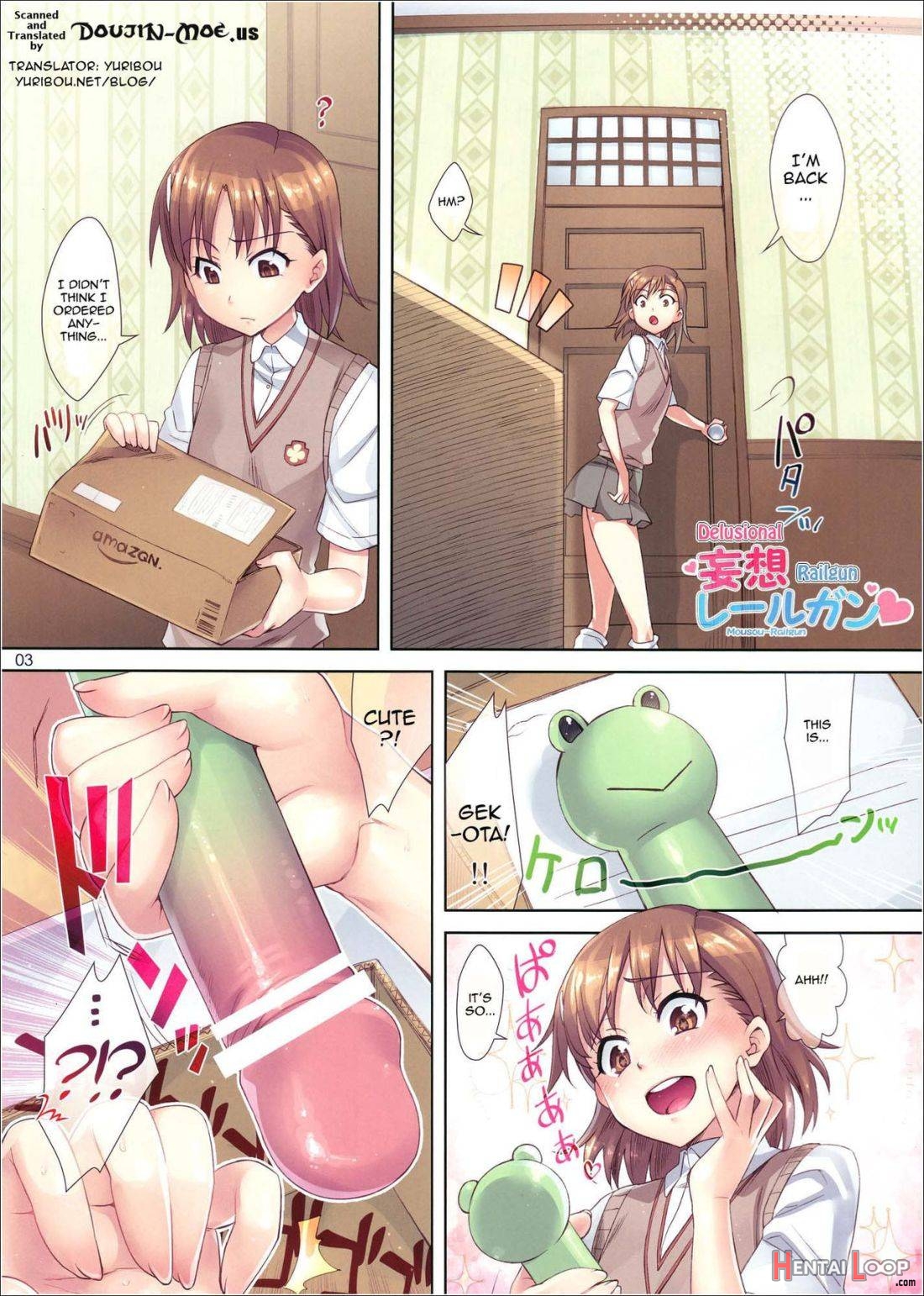 Mousou Railgun page 3