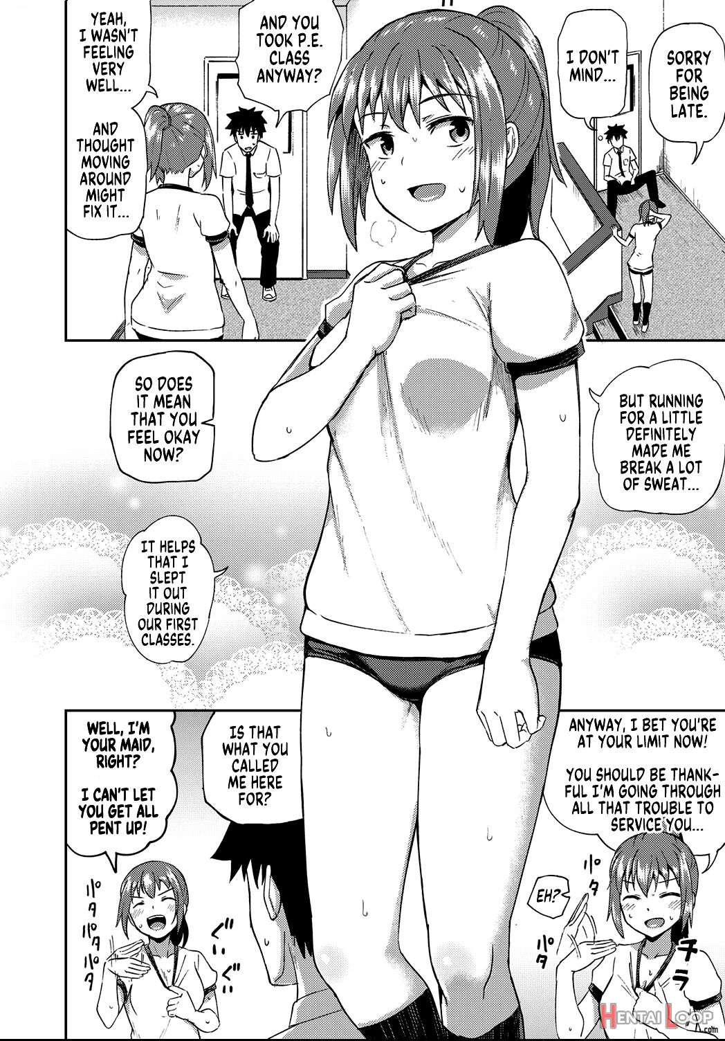 My Childhood Friend Is My Personal Mouth Maid page 103