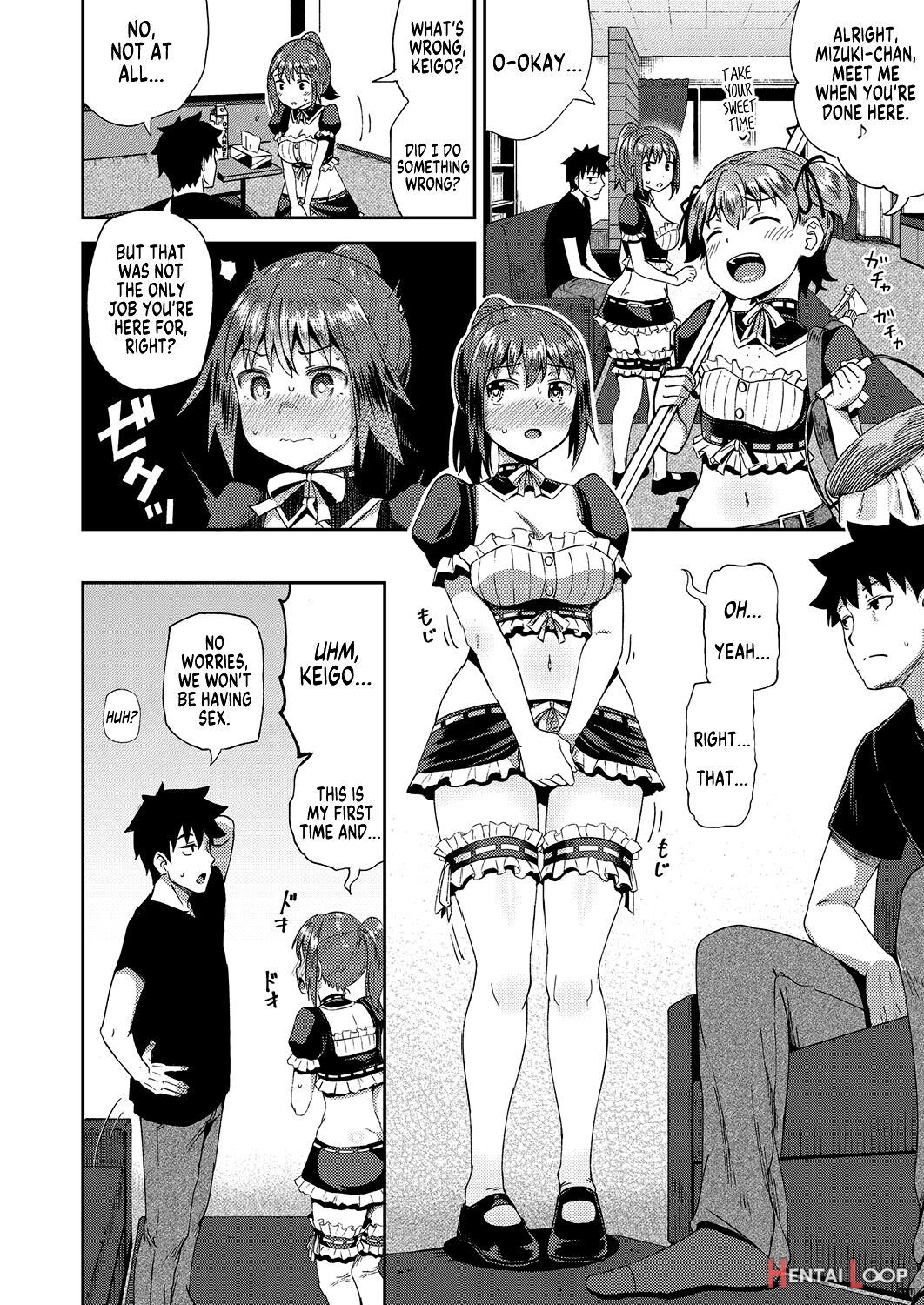 My Childhood Friend Is My Personal Mouth Maid page 11