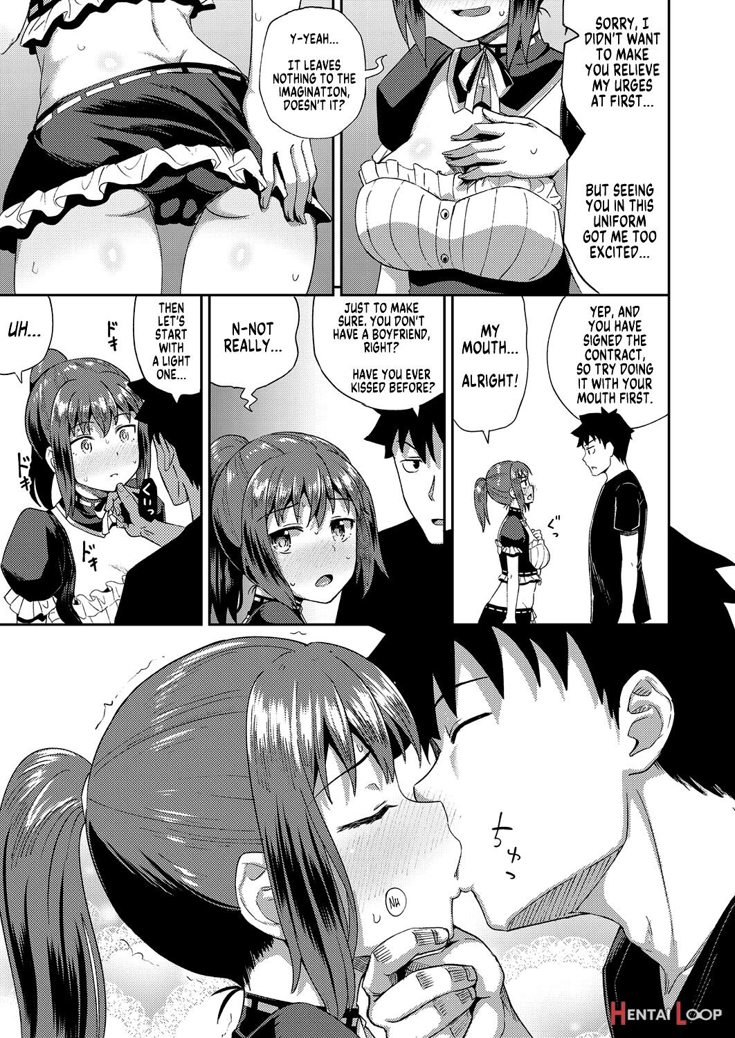 My Childhood Friend Is My Personal Mouth Maid page 12