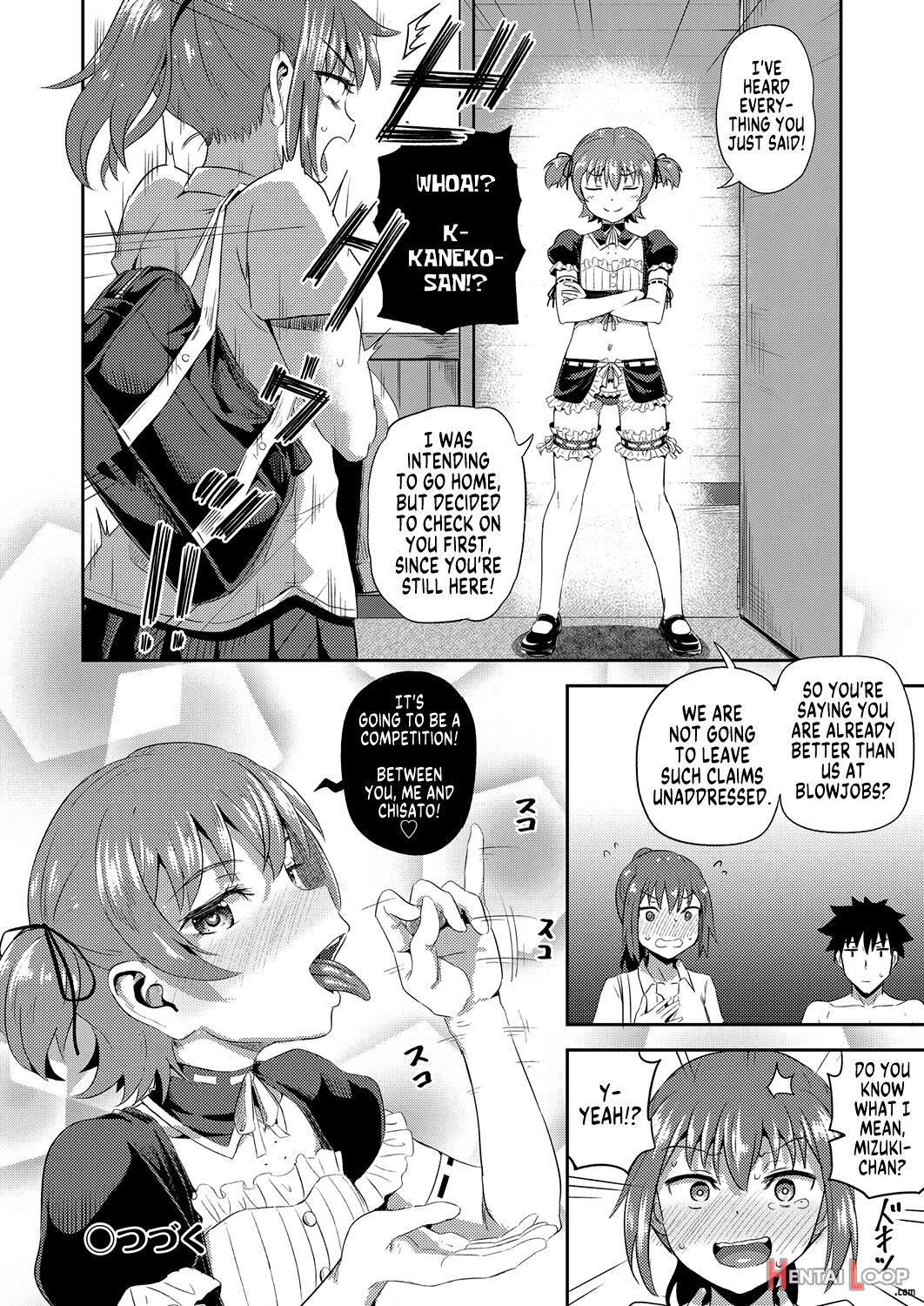 My Childhood Friend Is My Personal Mouth Maid page 147