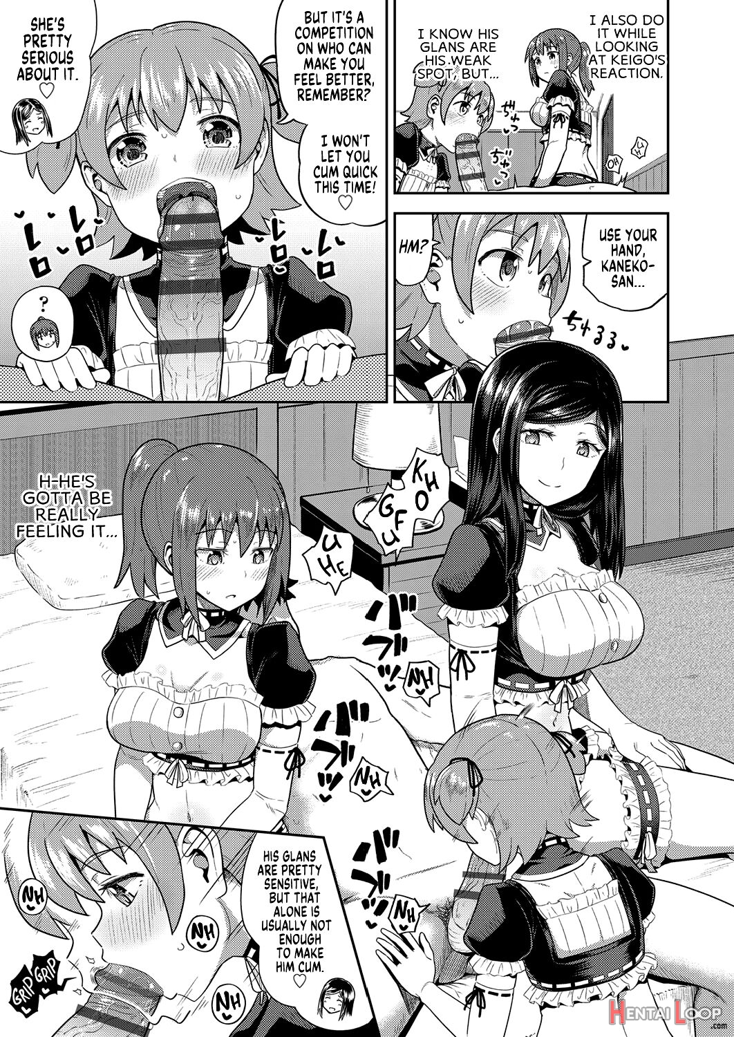 My Childhood Friend Is My Personal Mouth Maid page 150