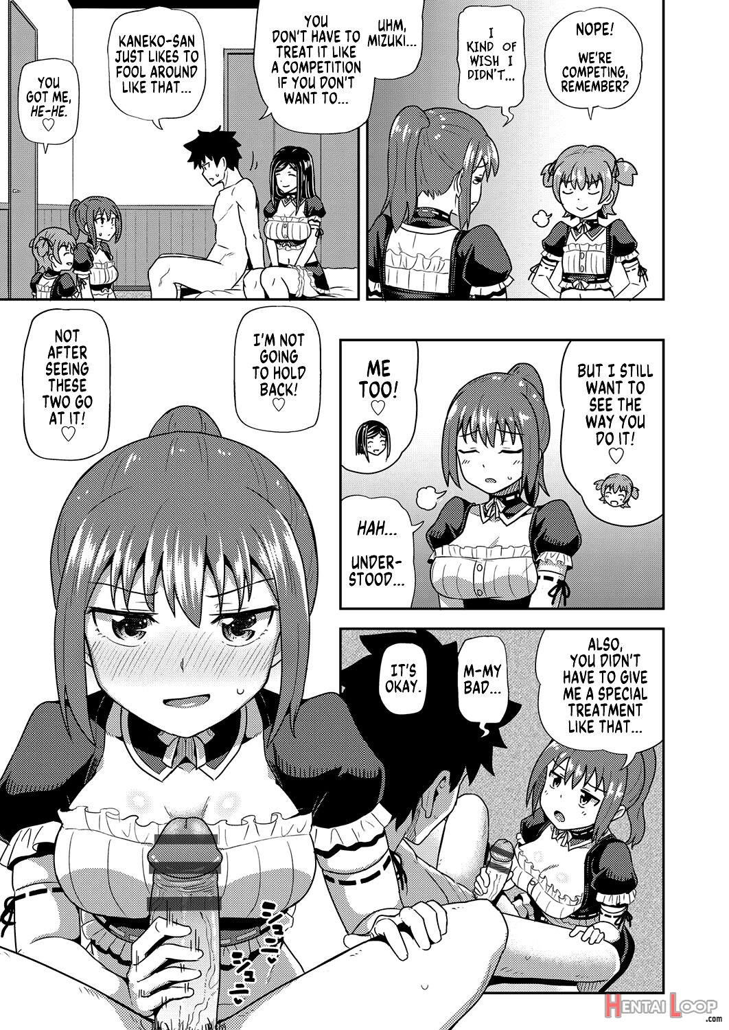 My Childhood Friend Is My Personal Mouth Maid page 158