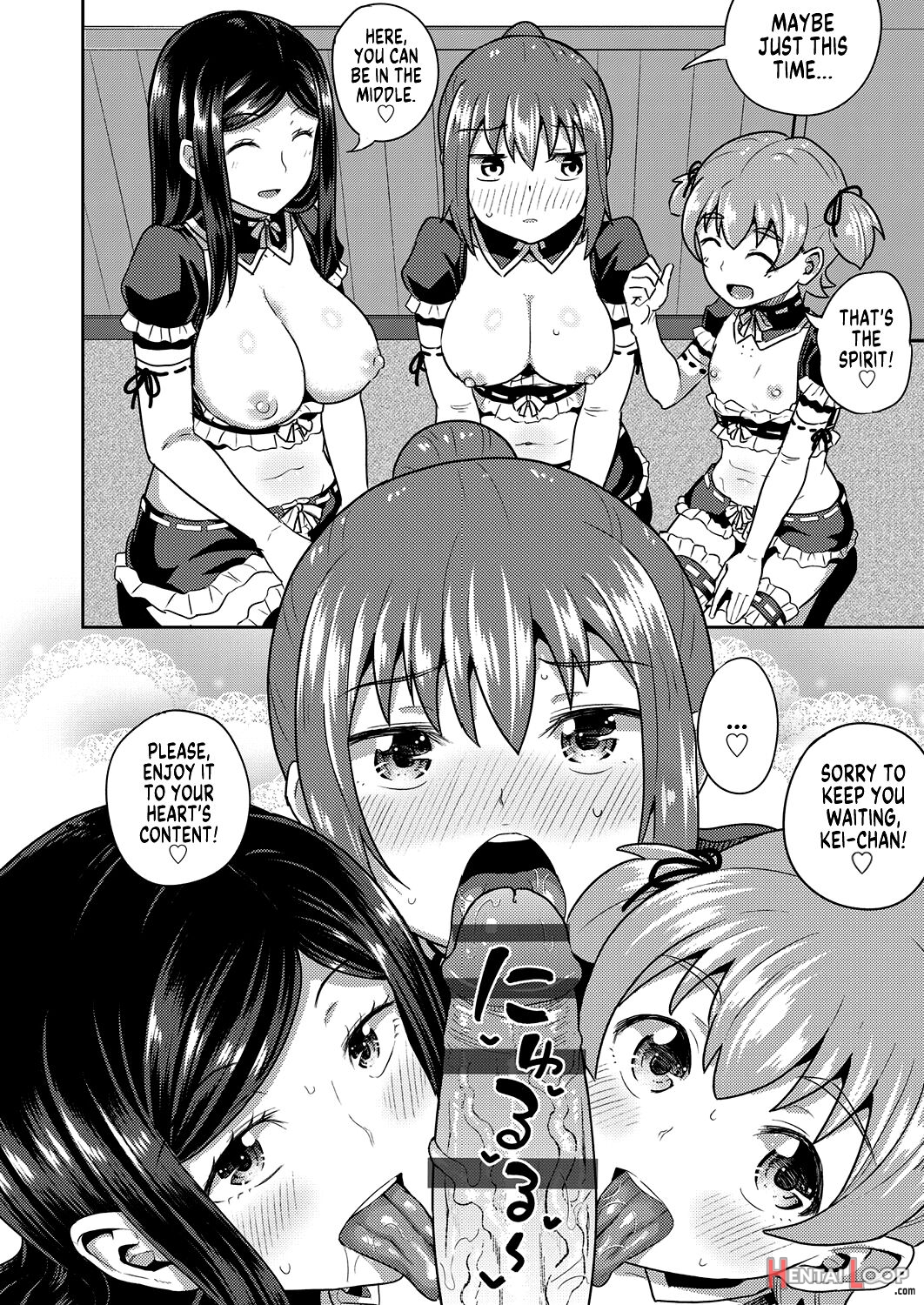 My Childhood Friend Is My Personal Mouth Maid page 165