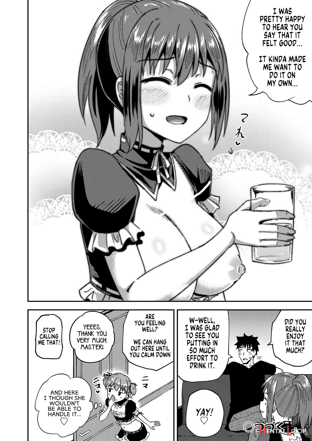 My Childhood Friend Is My Personal Mouth Maid page 33