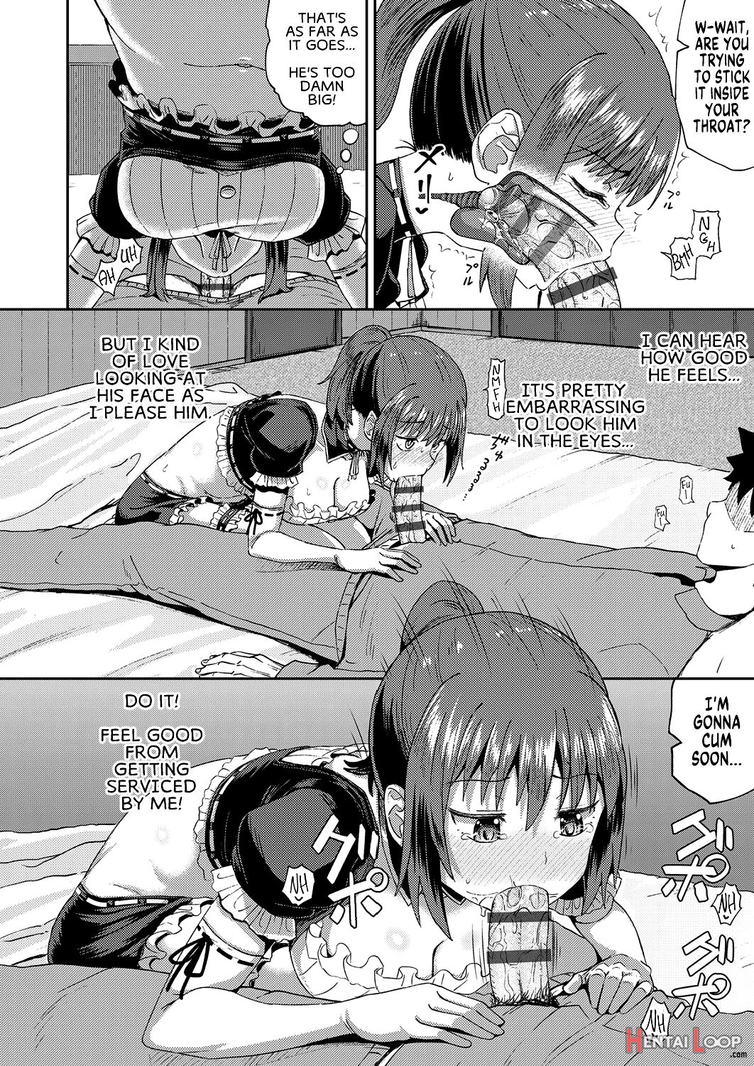 My Childhood Friend Is My Personal Mouth Maid page 37